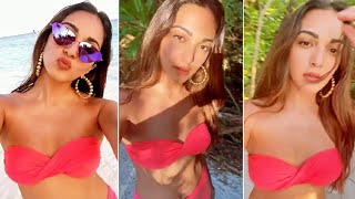 Kiara Advani Latest H0T In Pink Bikini Latest Video | #KiaraAdvani | Andhra Life Tv