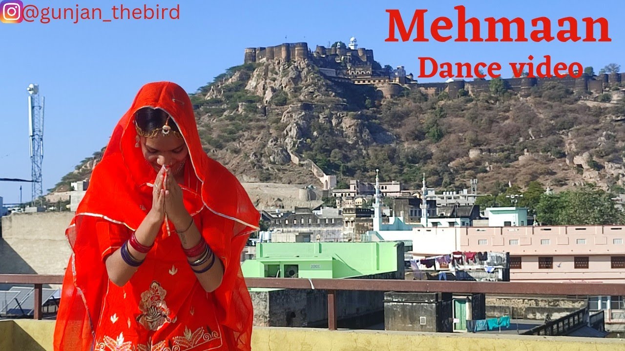 Mehmaan  Mismatched  Rajasthani song  folk dance cover Gunjan Agarwal