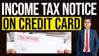 Credit Card Income Tax Notice 2025 | Credit Card Transaction Limit Rules Explained