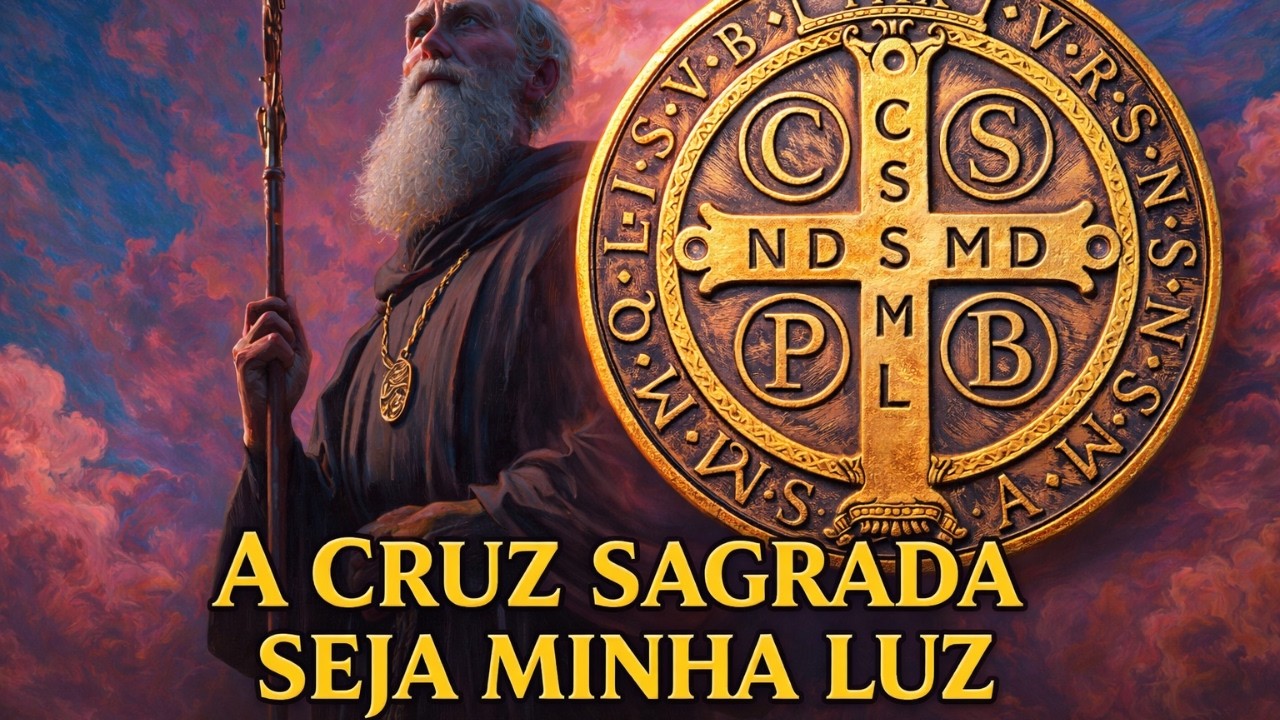 SÃO BENTO: O MAL VAI SAIR DA SUA CASA AGORA! (Oração de Libertação)