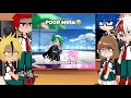 Pro heroes, LOV, Class 1A and parents react to Poor Mina 😭😳||mha/bnha || Gacha club/Life || 