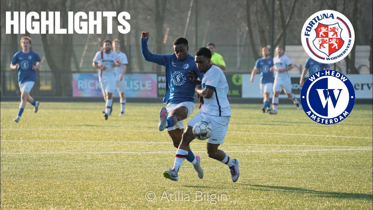 VAN ELDONK DRAAIT HET OM MET 2 GOALS! 🔥 | Fortuna Wormerveer - WV-HEDW | Highlights