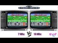 Hard drivin on Megadrive : 7mhz VS 10mhz
