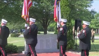 Onslow Co. family remembers loved one during Jacksonville police memorial service