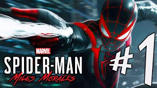 Spider-Man Miles Morales (PS5) - Parte 1: Nova York É Minha!!! [ Playstation 5 - Playthrough 4K ]