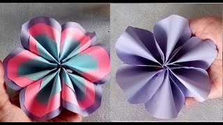 Как сделать бумажный цветок. Цветы из бумаги своими руками
