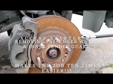 How to Replace Starter on 07-14 Chevy, GMC and Cadillac SUV/Trucks