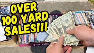 Yard Sale MARATHON! Searching for Comics and Antiques!