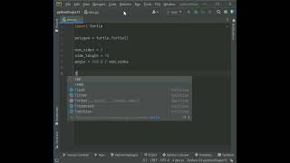 Python program to draw hexagon #pythonprojects  #pythonprogramming #pythontutorial #shorts #python