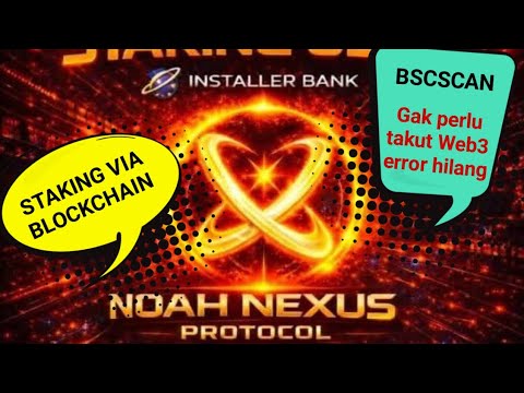 TUTORIAL STAKING NOAH VIA BLOCKCHAIN || ONCHAIN METHOD