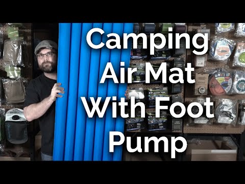 Video: Pac Back Trio: Camping Air Mat, Který Je Také židlí (a Polštářem)