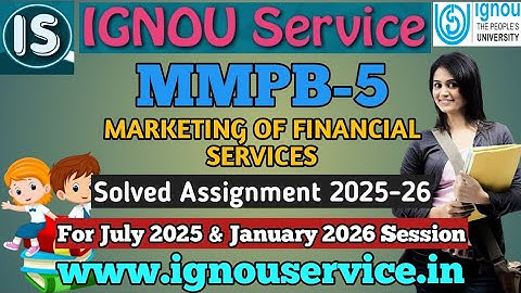 IGNOU MMPB-5 Solved Assignment 2025-26 For July 2025 and January 2026 Session