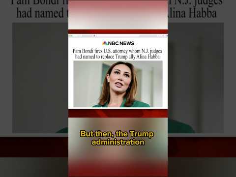 How Far Will Trump S DOJ Go To Reinstall Alina Habba