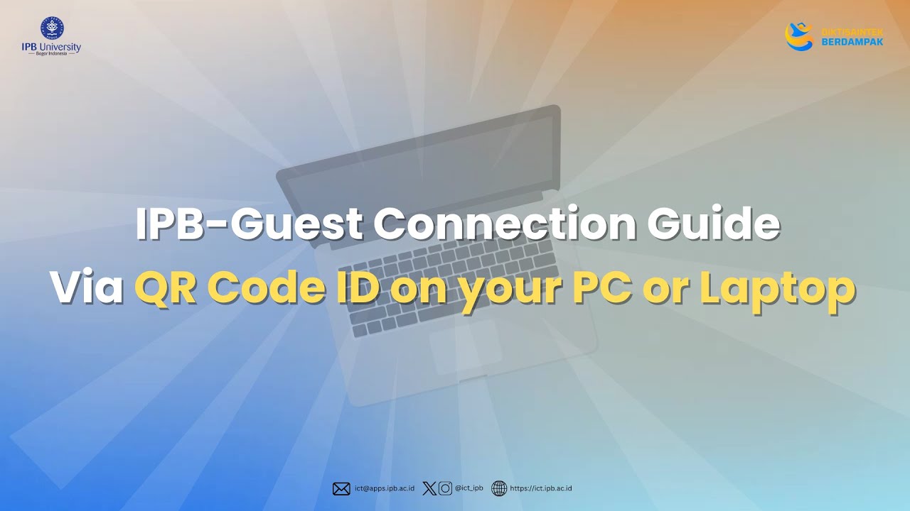 How to Connect to IPB-GUEST WiFi on a Laptop/PC
