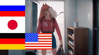Chainsaw Man Power Saying In Different 4 Languages