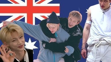 the chaotic Aussie line in Stray Kids speaking english (maybe part 1)☺️❤️