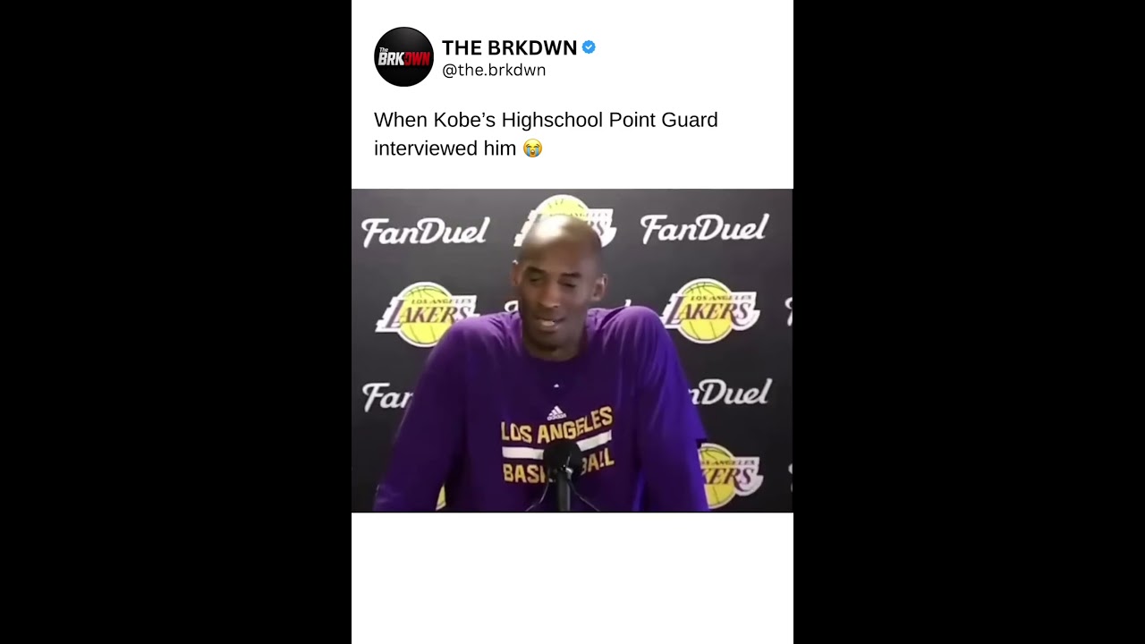 Who was Kobe’s best PG? #nba #kobe #kobebryant #mambamentality #nbafunnymoments #nbainterview #lol