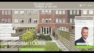 Te Koop Luxemburgstraat 77, Almere - Hoekstra En Van Eck Makelaars.