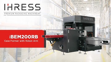 iBEM200RB Case Erector 🇬🇧 | High-Speed Box Forming with Robotic Precision
