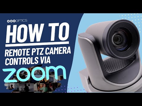  Update  Remote PTZ Camera Controls via Zoom Video Conferencing