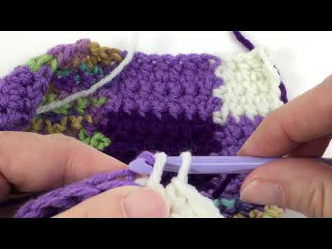 Colorful Crochet: Invisible Floats in Single Crochet