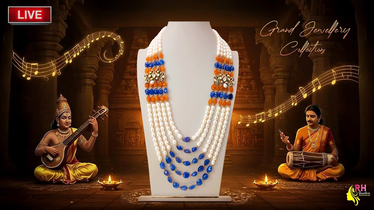 Live Jewellery Sale | 1 Gram Gold, Silver, Pearls, Coral, Earrings KattuTeega | Custom Jewellery