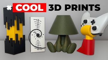11 Cool DIY Projects to 3D Print at Home!