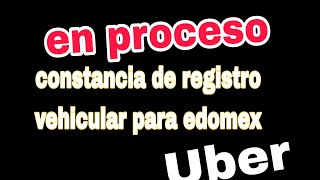 registro para plataformas digitales en el estado de México #uber