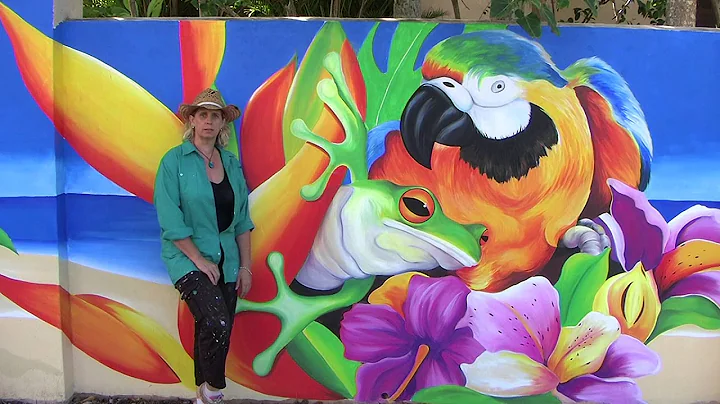 Michelle Toohey...Chelle'...  Art mural at Hollowa...