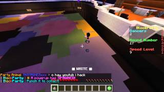TKSTRIKESxxx fly-hacking in BlockParty on the HiveMC