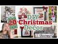 20 WOW Christmas DIYs | Dollar Tree | Walmart | Decor on a Budget