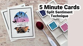 Reverse Masking Technique - 5 Minute Cards 