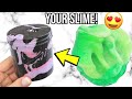 Reviewing My SUBSCRIBERS Slime Shops!