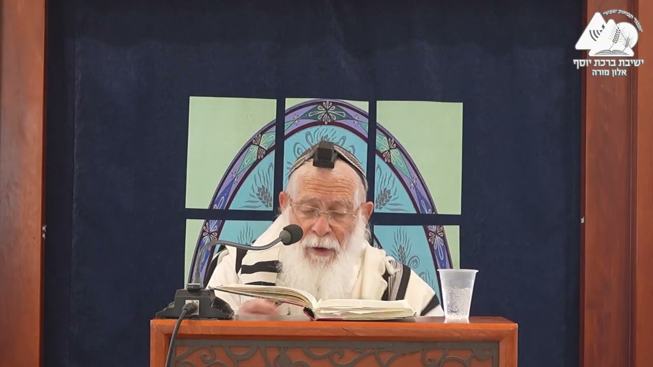 צורת כריכת רצועות התפילין של יד | הרב אליקים לבנון | הלכות תפילין | 16