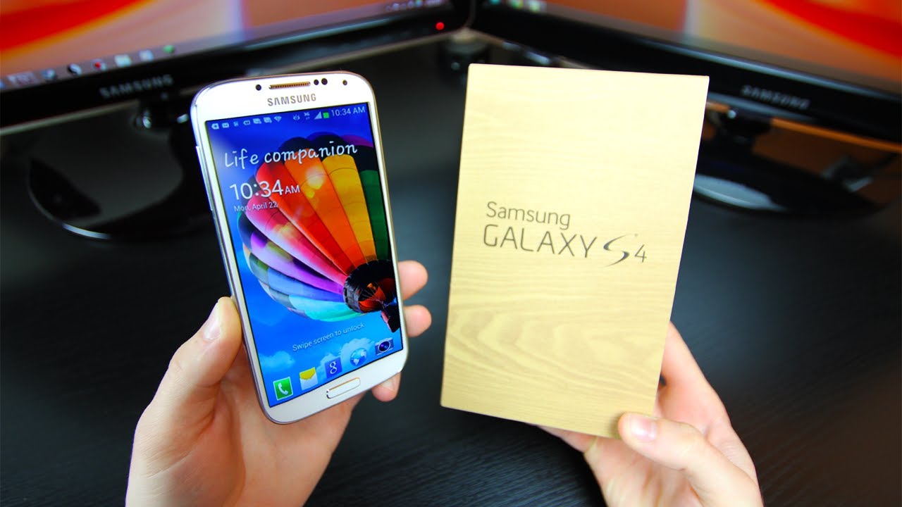 Samsung Galaxy S4 Unboxing And First Impressions Verizon Youtube