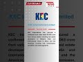 KEC International | 04 AUG 2026 | #bse #nse #marketnews #News #KECInternational #KEC #Power