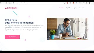 Egawork- EARN MONEY ONLINE BY CLICKING ADS AND WATCHING VIDEOS DAILY IN $! screenshot 5