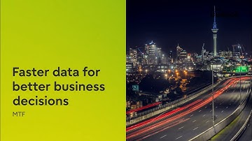 Faster data for better business decisions with MTF Finance