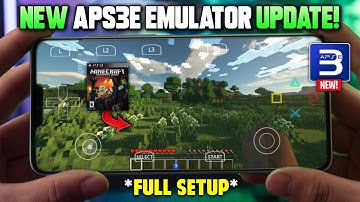 🔥 New Aps3e v1.27 PS3 Emulator Update on Android | Full Setup, Best Settings & Minecraft Test!