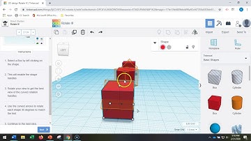 TinkerCad: Rotate It!