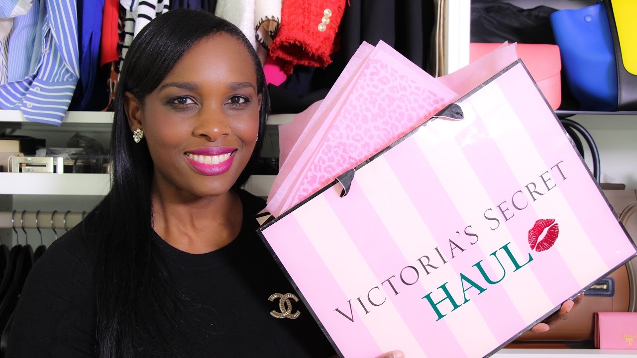 Huge Victoria's Secret Shopping Haul - YouTube