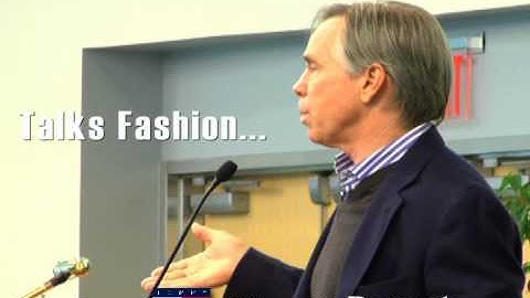 Tommy Hilfiger Visits Baruch