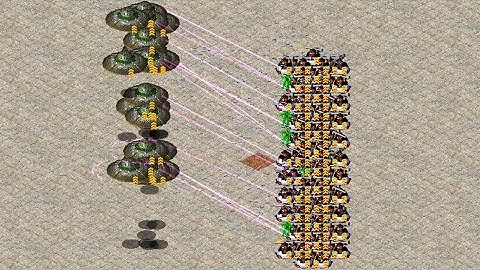 GGi vs Floating Disc - Same Cost - Red Alert 2