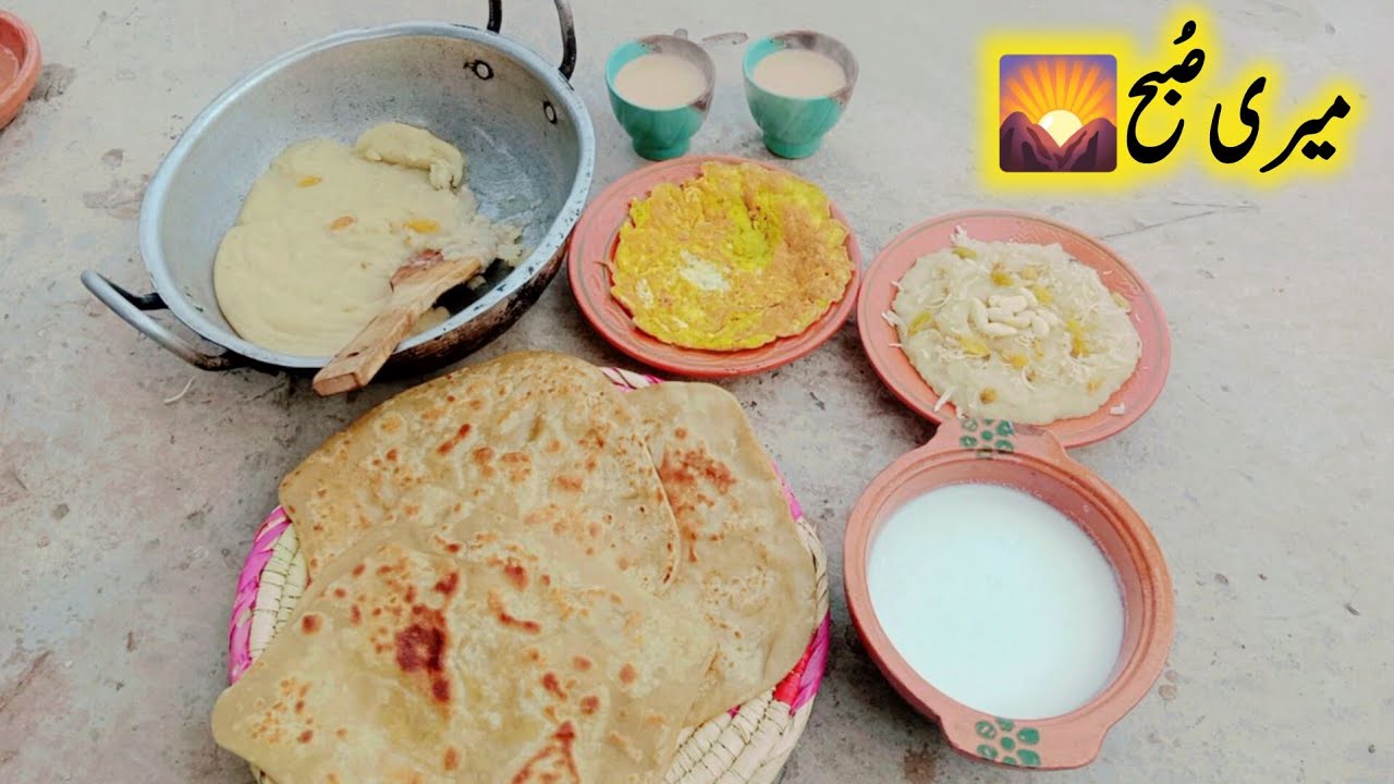 Morning Routine|Heavy Rainy Day|Village Wali Family Ka Heavy Breakfast|Hardworking Famioy|Rural life