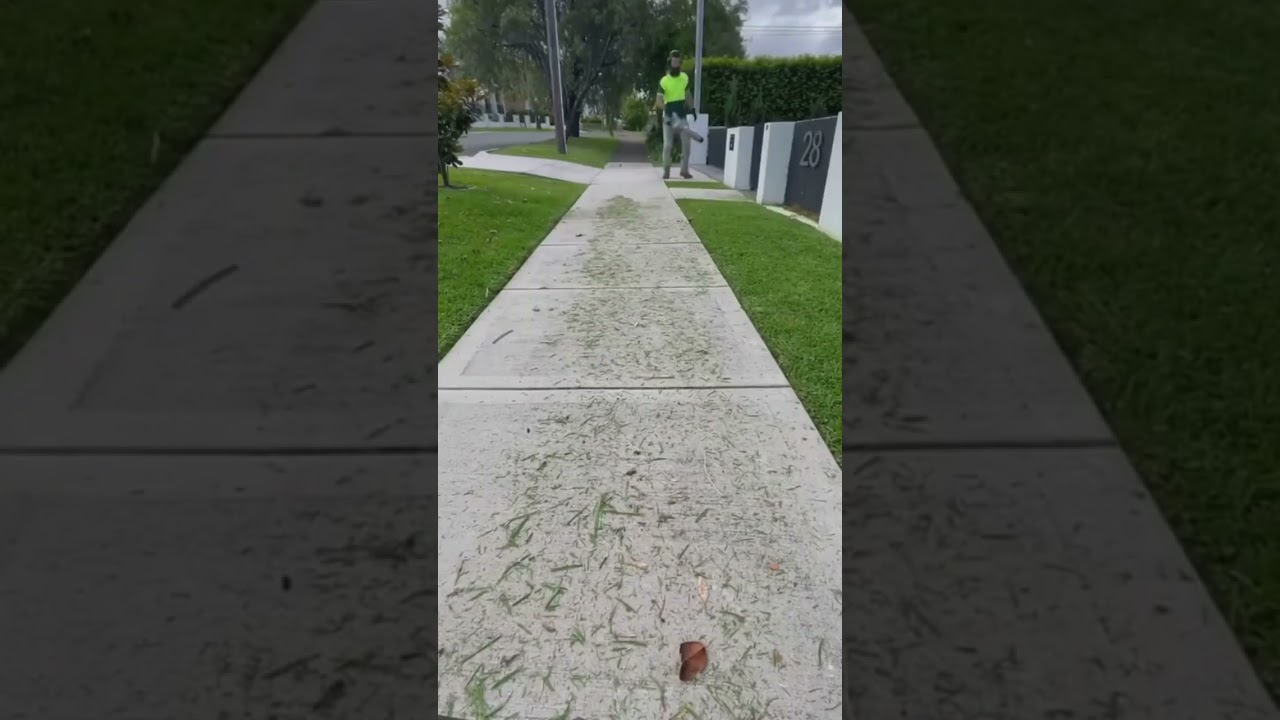 Take a look at this beautifully crisp lawn and sharp edges! 📞 Call 131 546 for a free quote today!