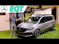 New benz ev mercedes eqt premiere review with marco polo camping and brabus inside 