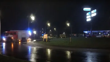 brandweer Stadskanaal naar een Ass. Ambu (afhijsen)