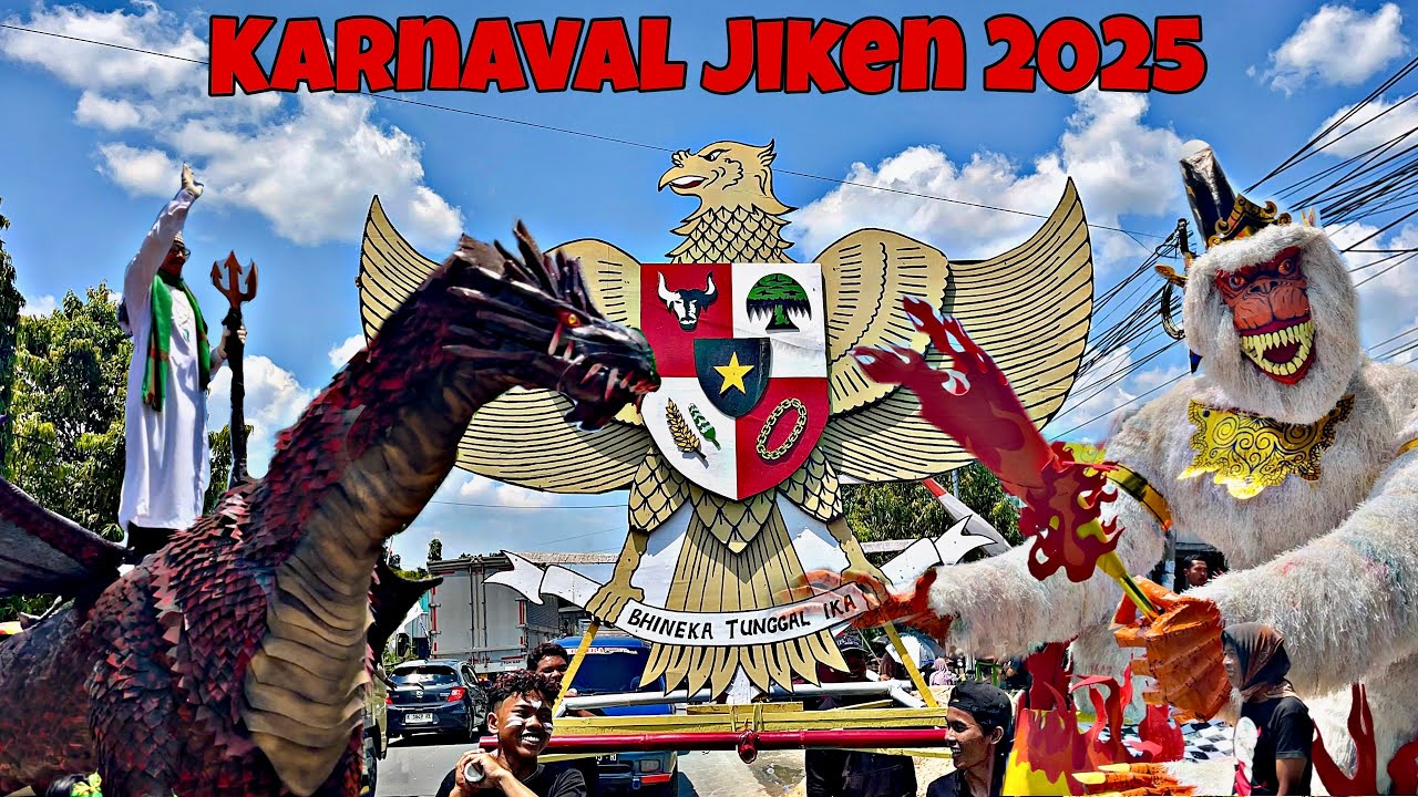KARNAVAL JIKEN 2025 | Memperingati HUT RI ke 80 Tahun