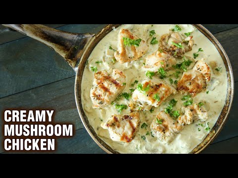 creamy-mushroom-chicken-|-how-to-make-creamy-chicken-mushroom-by-smita-|-chicken-main-course