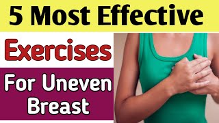 ब्रेस्ट को सही शेप में कैसे लाएं? uneven breast reduce exercise। uneven  breast ko thik kaise kare 